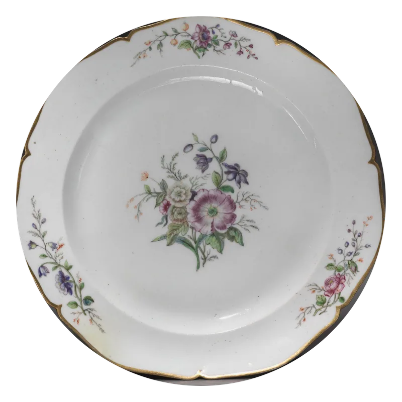 White ceramic plate