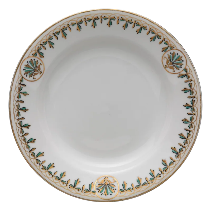 White porcelain plate