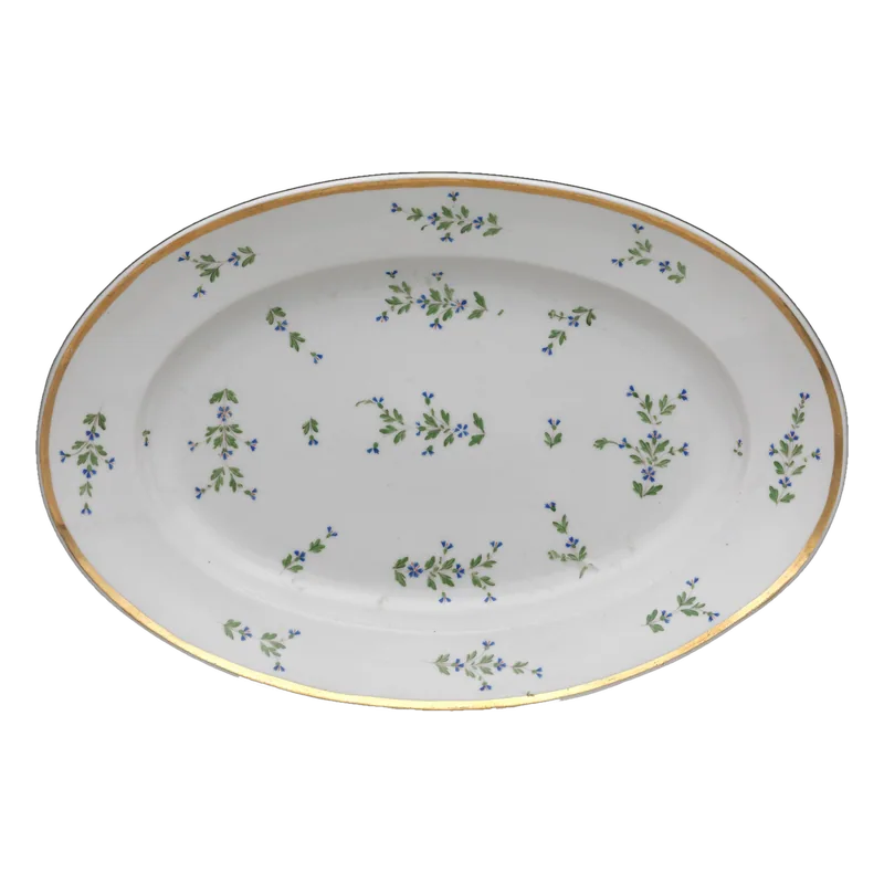 White porcelain dish
