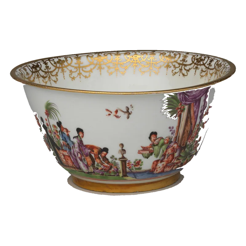 White porcelain bowl
