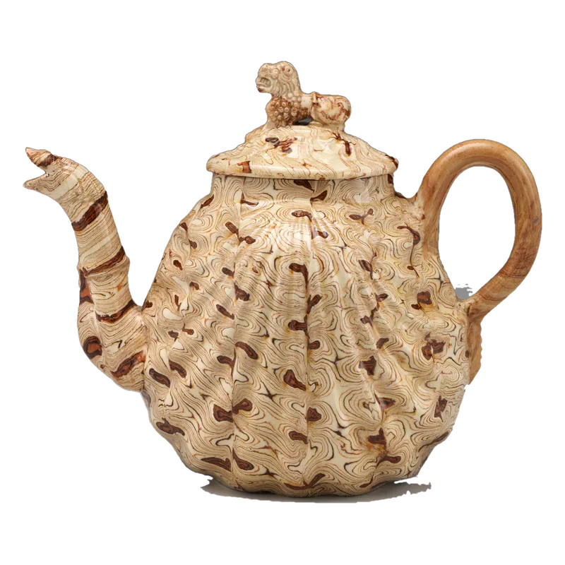 Brown earthenware pot